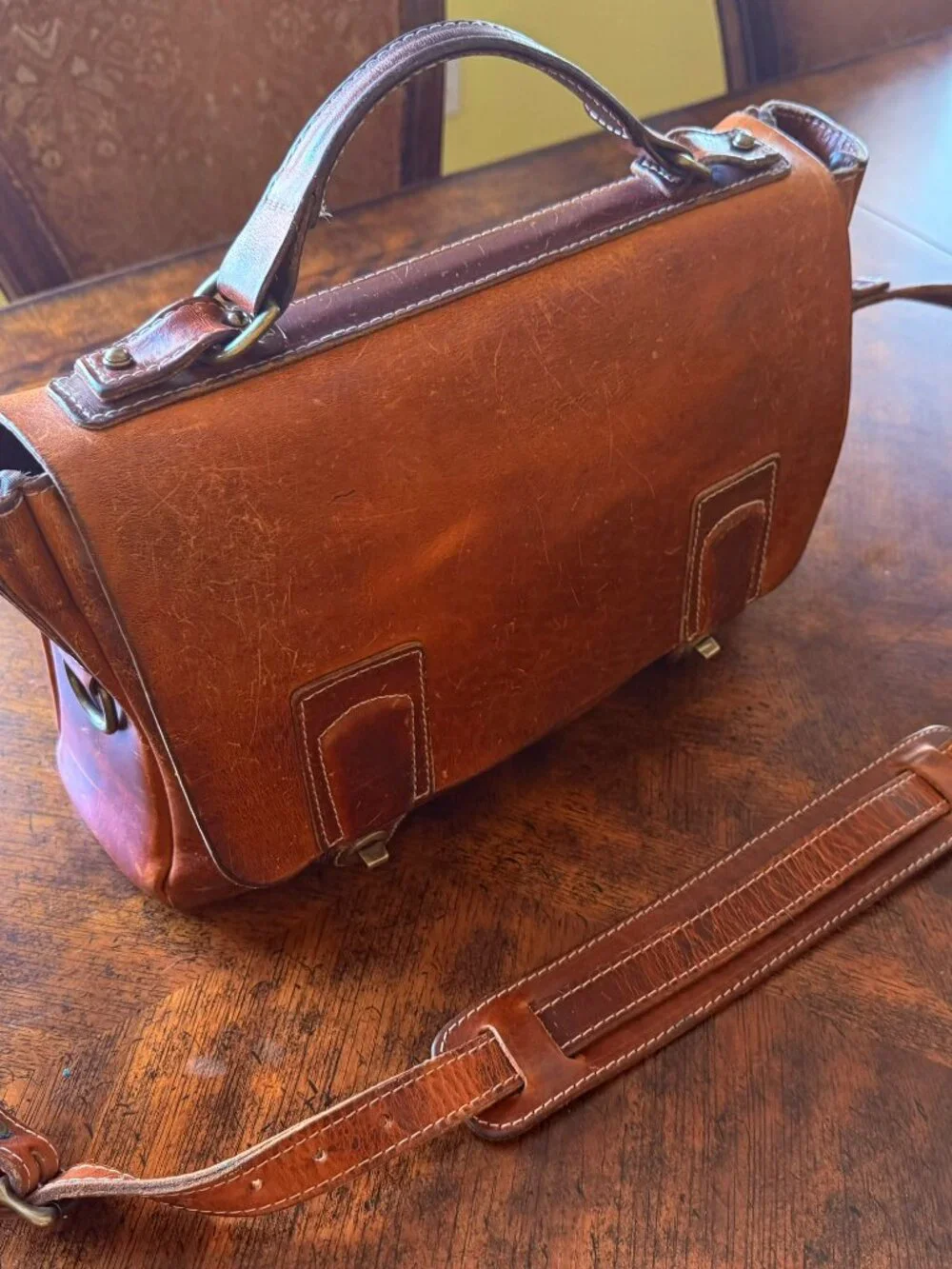 Coronado No. 201 Americana Horween Leather Messenger Bag
